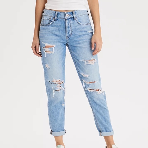 American Eagle Outfitters Denim - AE TomGirl Ripped Jeans